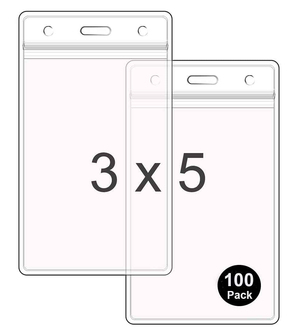 Amazon.com : WTQ Large ID Badge Holders (Fit 3